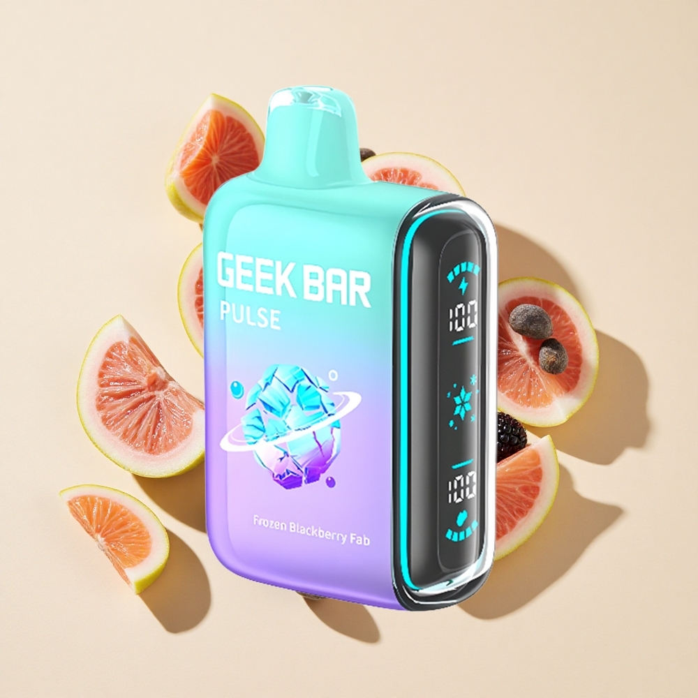 קפוא GEEK BAR Pulse 15,000 שאיפות 16ML נוזל, 5% ניקוטין