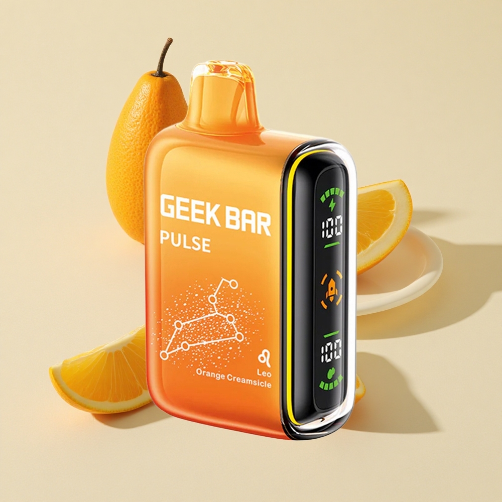 ענבים ותפוחים GEEK BAR Pulse 15,000 שאיפות Zodiac Edition 16ML נוזל 5% ניקוטין 650 mAh