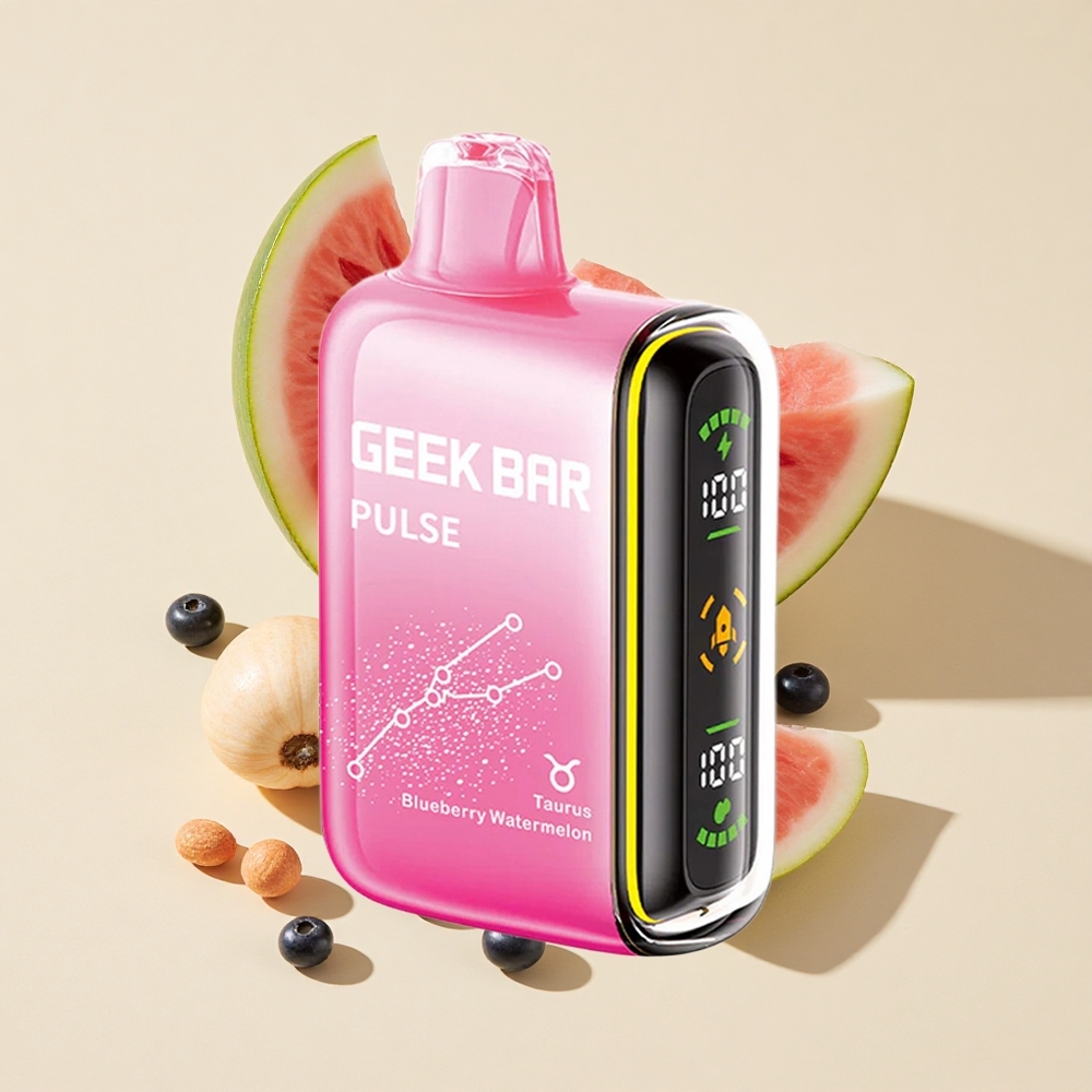 ענבים ותפוחים GEEK BAR Pulse 15,000 שאיפות Zodiac Edition 16ML נוזל 5% ניקוטין 650 mAh