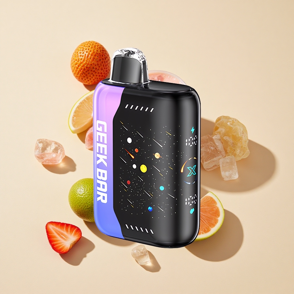 תות קיווי קרח GEEK BAR Pulse X 42K נשיפות מהדורת מטאור 5% ניקוטין