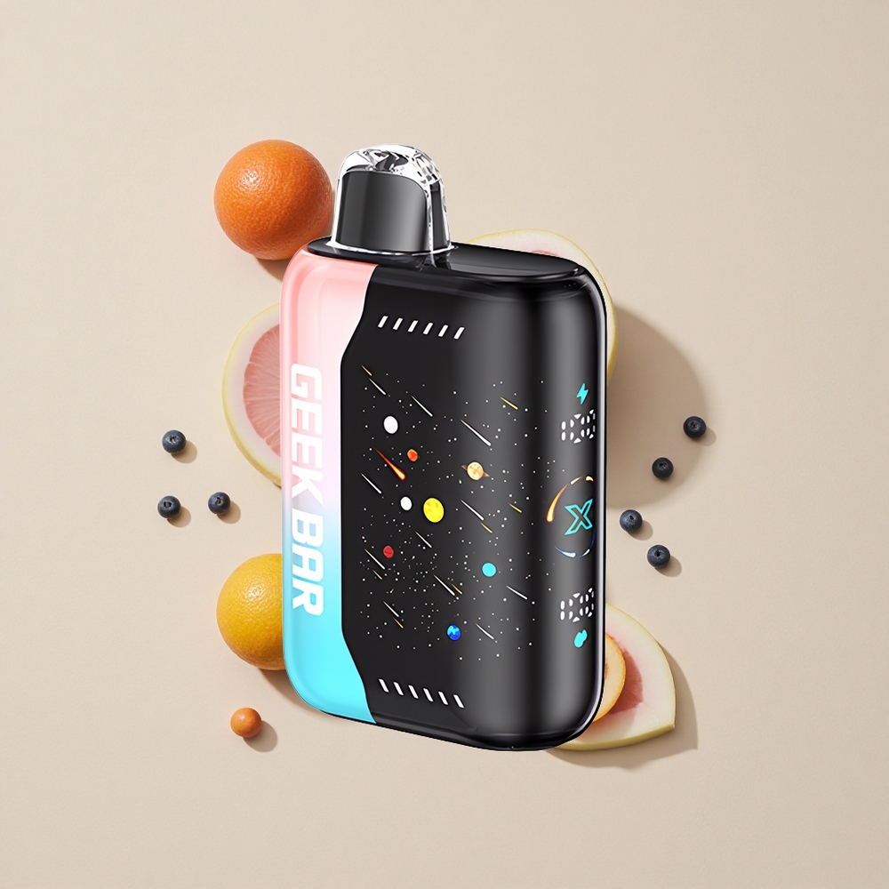 ורוד וכחול (Pink & Blue) GEEK BAR Pulse X 42K נשיפות מהדורת מטאור