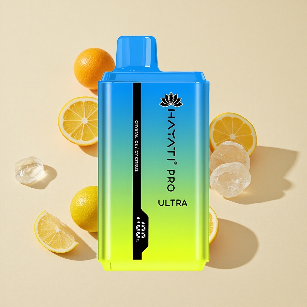 קריסטל קרח Hayati Pro Ultra 15,000 מקטרות 2 12ml