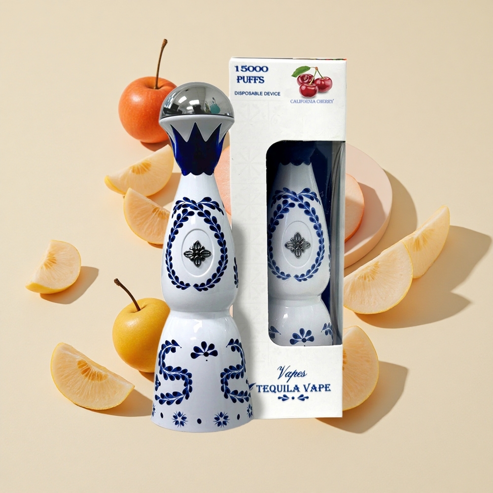 צירוף קליפורניה דובדבן HUMO Azul 15000 Puffs 20mL מיכל נוזל אידוי מראש