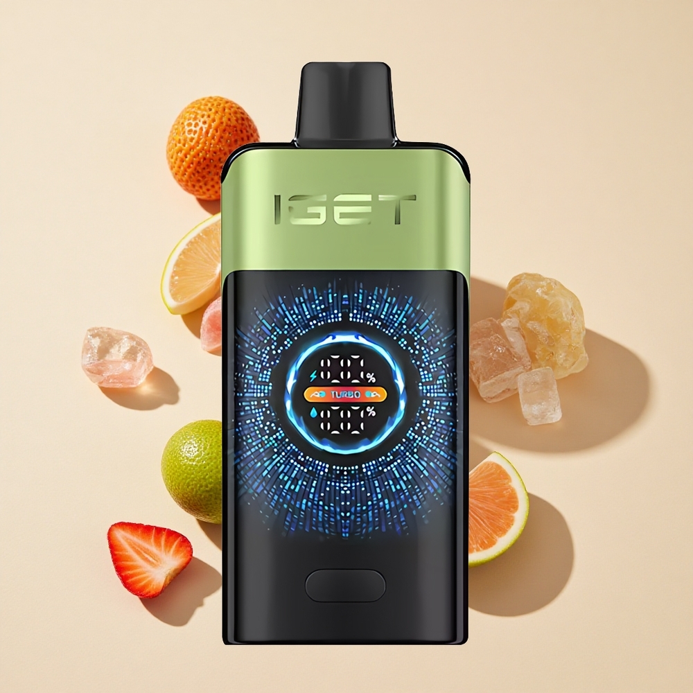 תות קיווי קרח IGET ONE 12000 Puffs 2700 mAh Battery Capacity