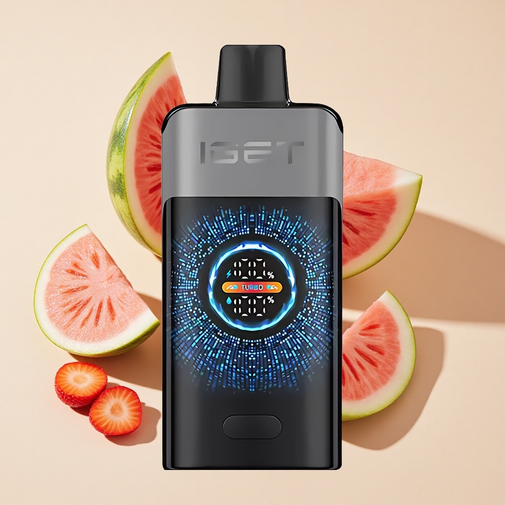 תות אבטיח קרח IGET ONE 12000 Puffs ואפי חד פעמי 2700 mAh