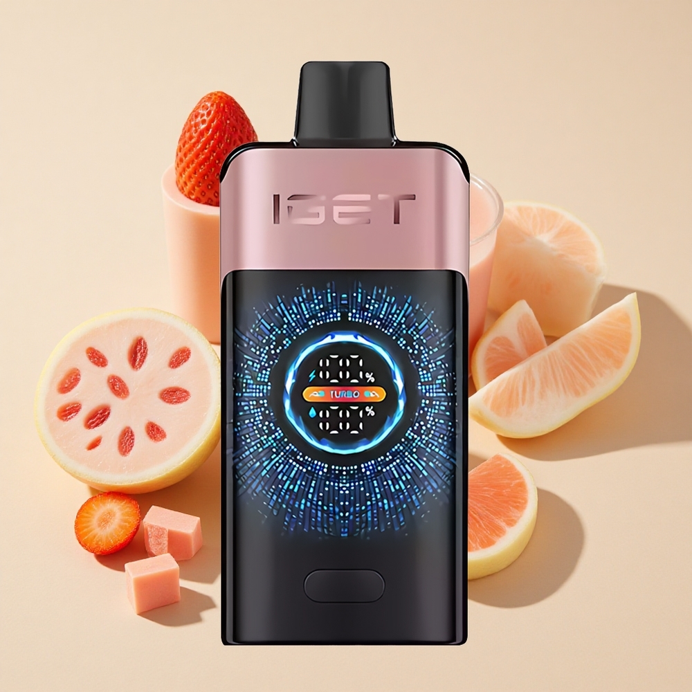 תות IGET ONE 12000 Puffs ואפי חד פעמי Chupa Chups 2700 mAh