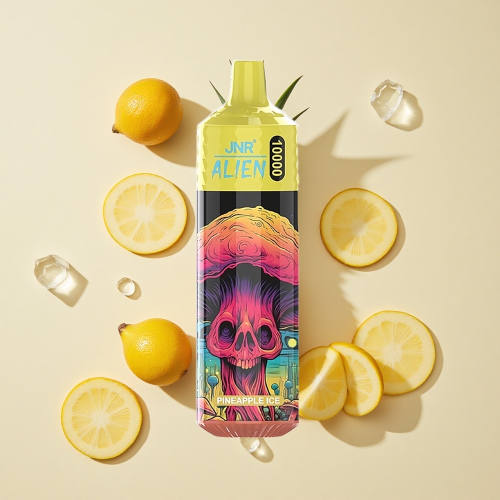 אננס קרח JNR Alien 10000 Puffs 20ml נוזל