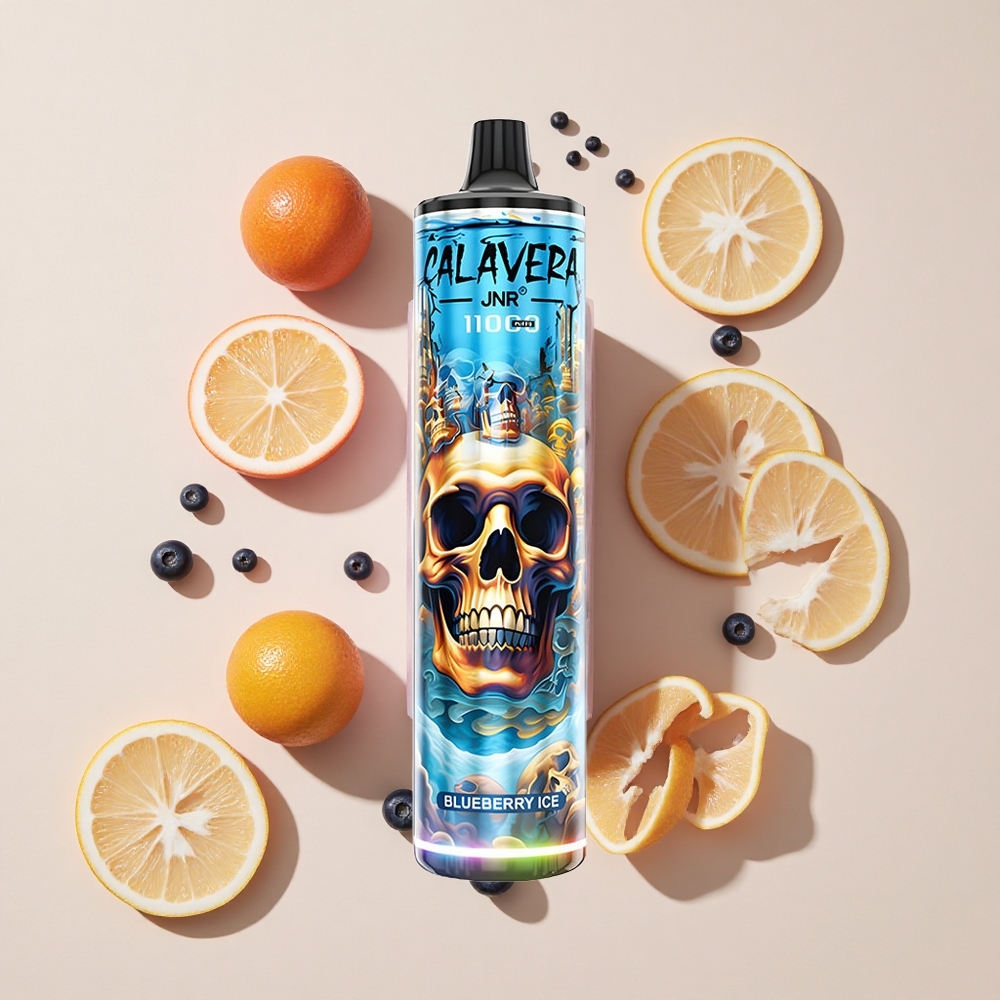 כחול-קרח JNR Calavera 11000 Puffs 21ml