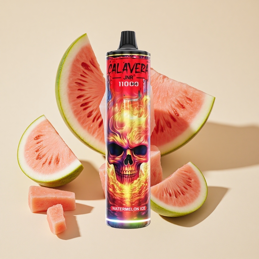 אבטיח קרח JNR Calavera 11000 Puffs 21ml קיבולת נוזל