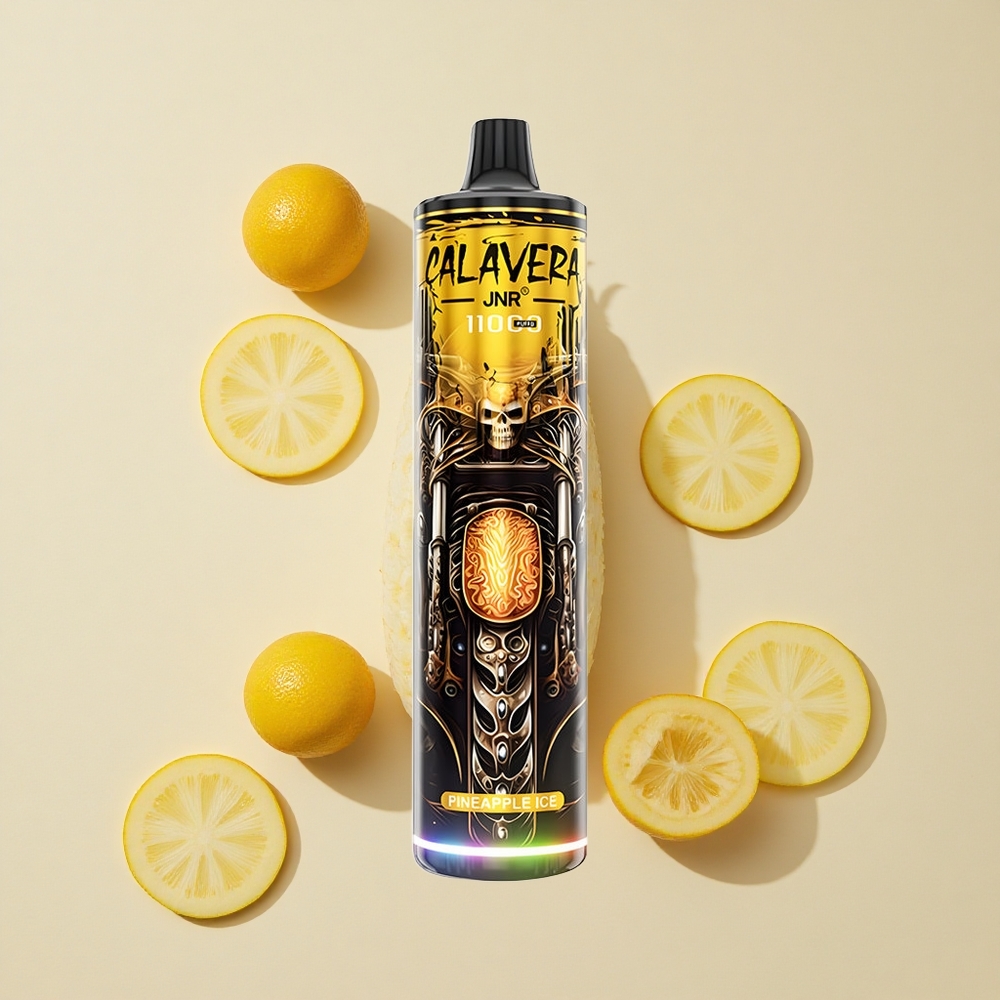 אננס קרח JNR Calavera 11000 Puffs ואפי חד פעמי 850 mAh קיבולת סוללה