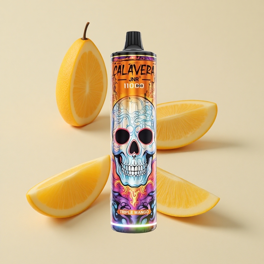 שלושה מנגו JNR Calavera 11000 Puffs ואפי חד פעמי סוללה 850 mAh