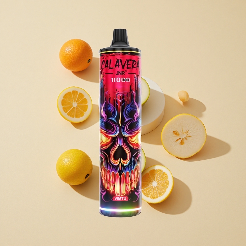 שילוב טעמים JNR Calavera 11000 פופס Vape חד-פעמי Vimtu עם סוללת 850 mAh