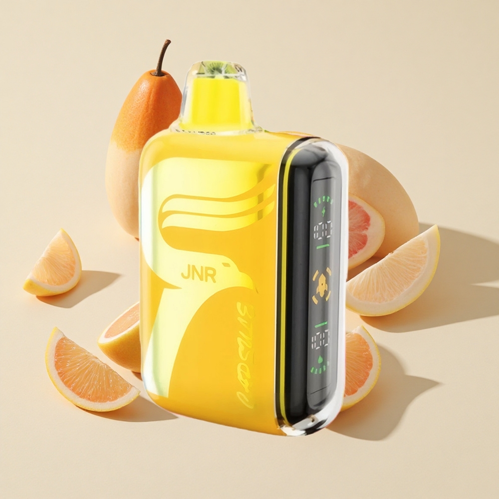 טרופי אגרוף JNR Capsule 15000 מקטרות סוללה 850mAh נוזל 20ml עוצמה 20W סליל דואלי מסך LED טעינה מהירה Type-C