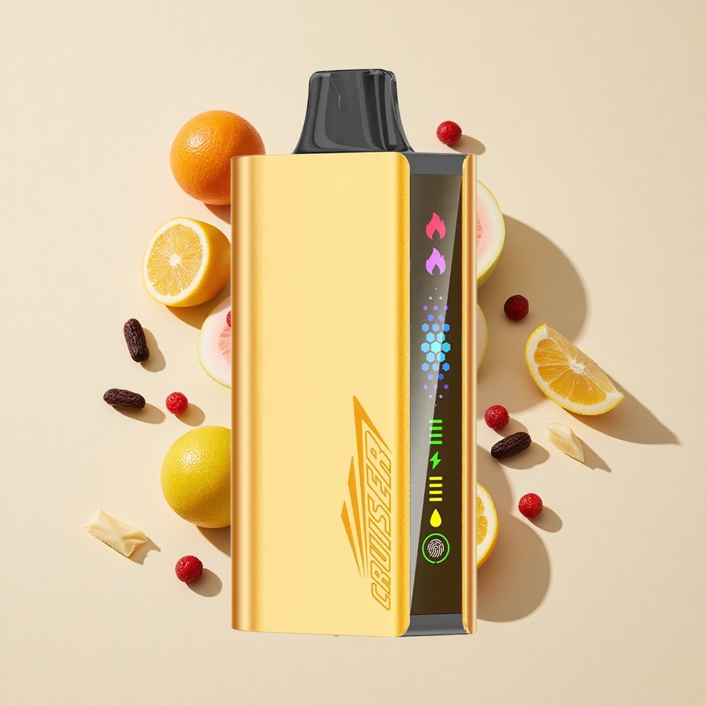 תערובת פירות יער JNR Cruiser 12000 Puffs סוללה מובנית 3500 mAh
