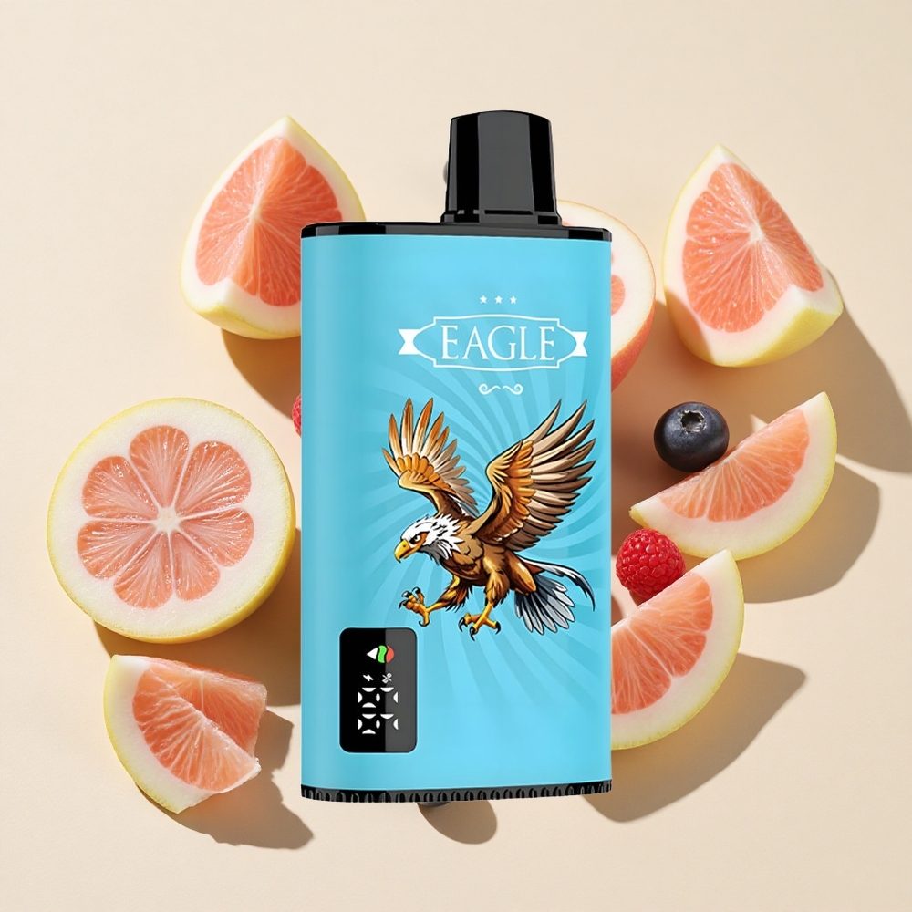תפוח בר שזיף חמוץ JNR EAGLE Smart 23000 Puffs ואפי חד פעמי 25ml קיבולת נוזל