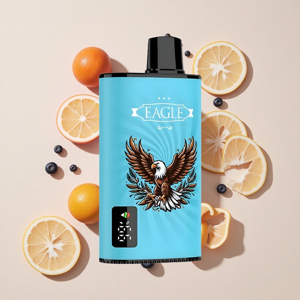 אוכמניות כחול JNR EAGLE Smart 23000 Puffs מתקפל מסך דיגיטלי