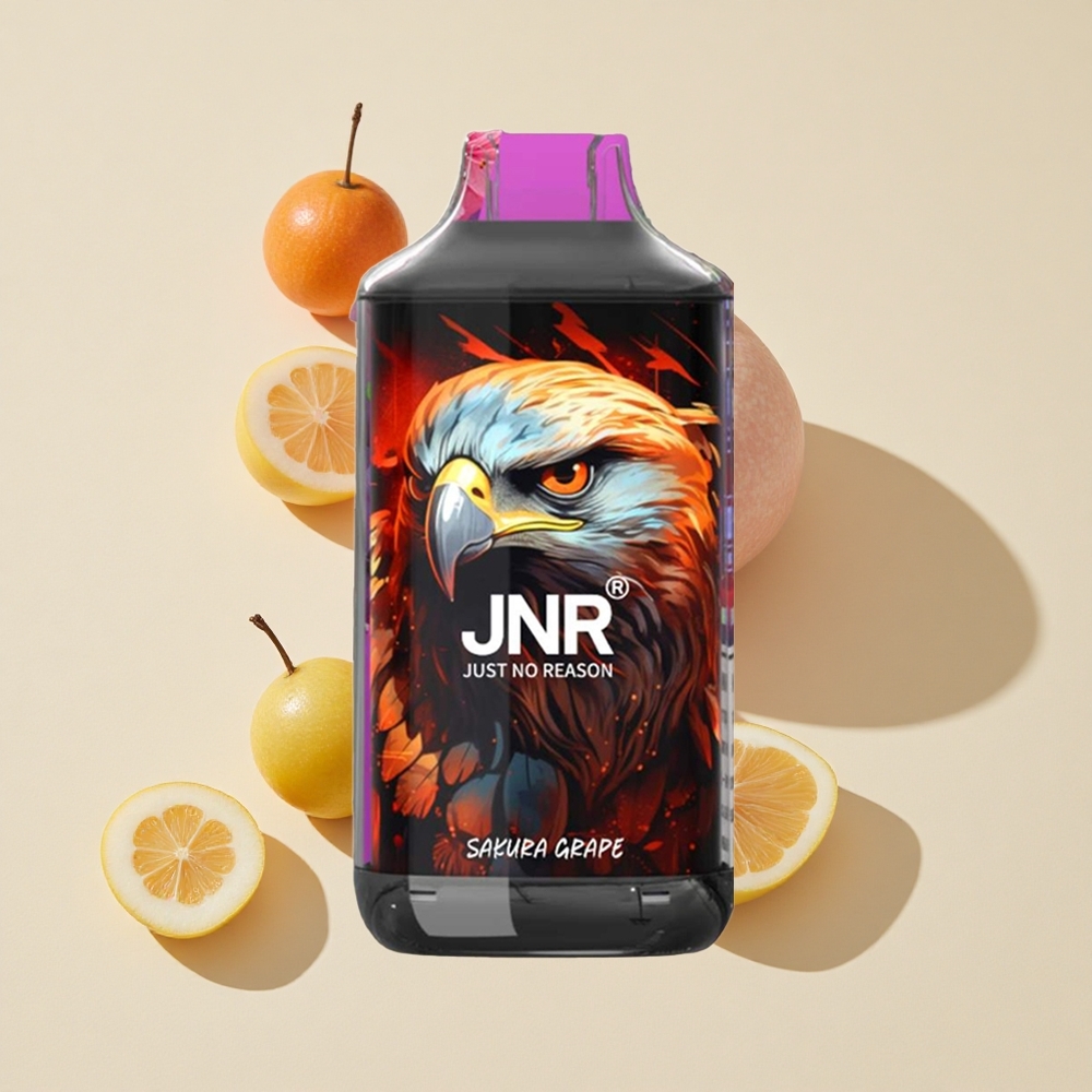 סָקוּרָה עֲנָבִים JNR Falcon 16000 Puffs ואפי חד פעמי 850 mAh