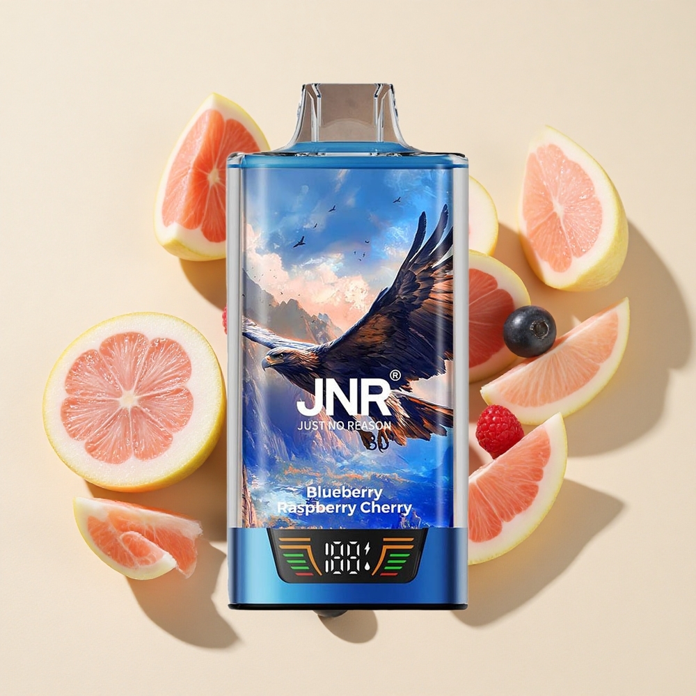 תות כחול פטל דובדבן JNR Falcon Pro 28000 ואפי חד פעמי 30ml קיבולת מראש