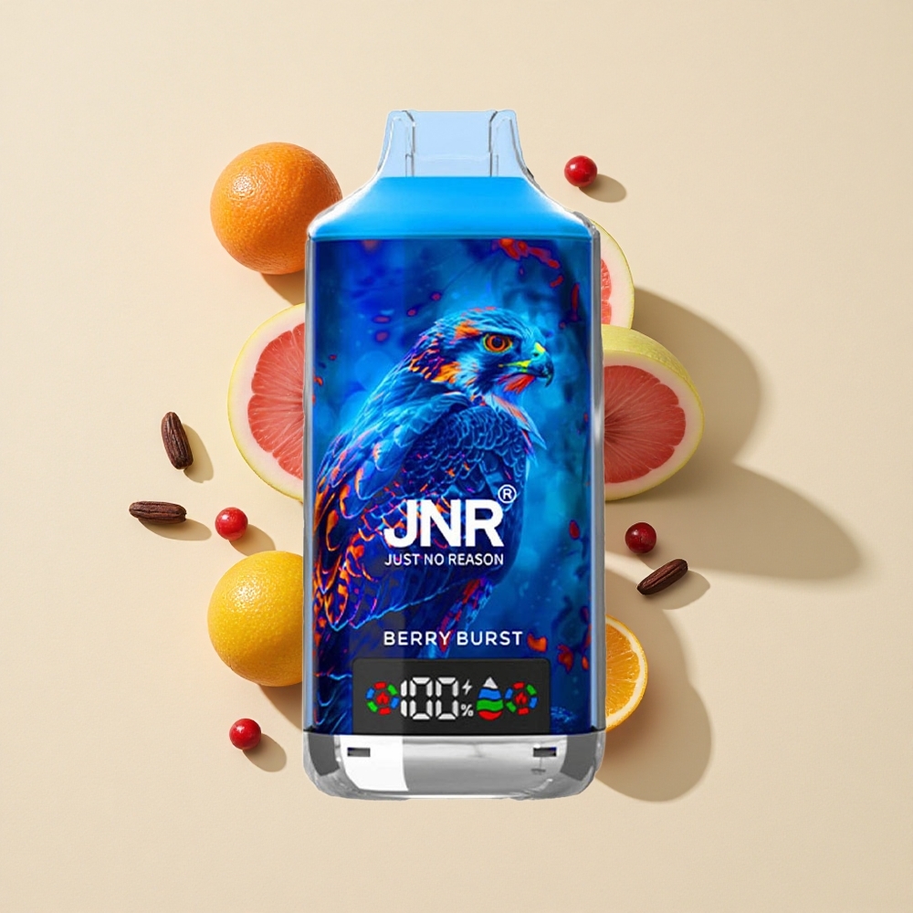 פיצוץ פירות יער JNR Falcon X 18000 מקטרות סוללה 750mAh