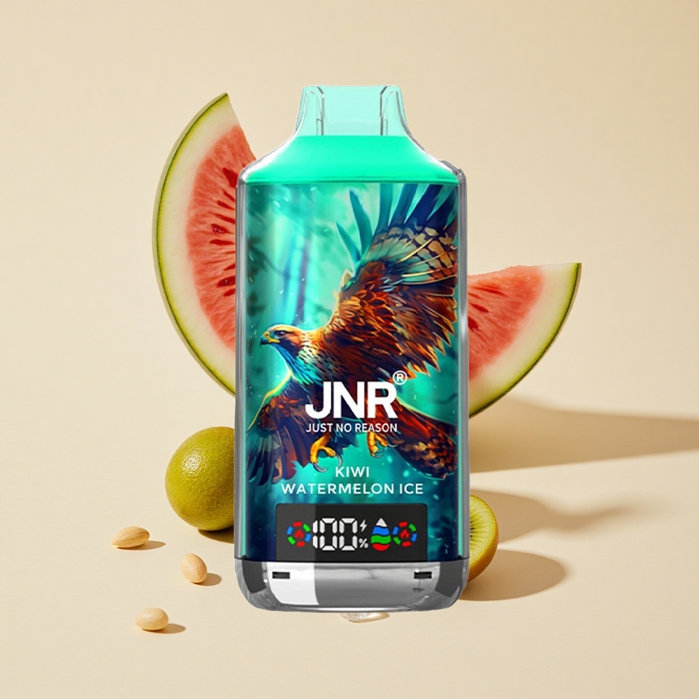 קיווי אבטיח קרח JNR Falcon X 18000 Puffs ואפי חד פעמי 24ml