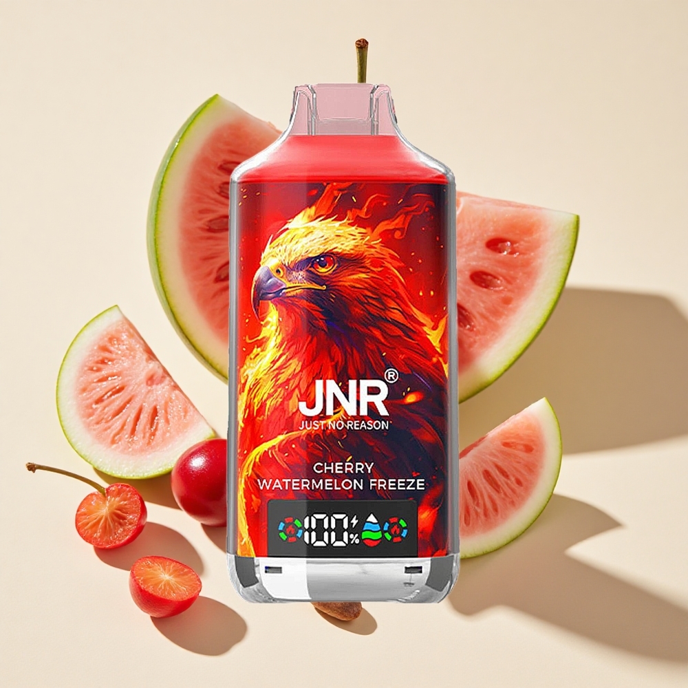 דובדבן אבטיח הקפאה JNR Falcon X 18000 Puffs סוללה 750mAh