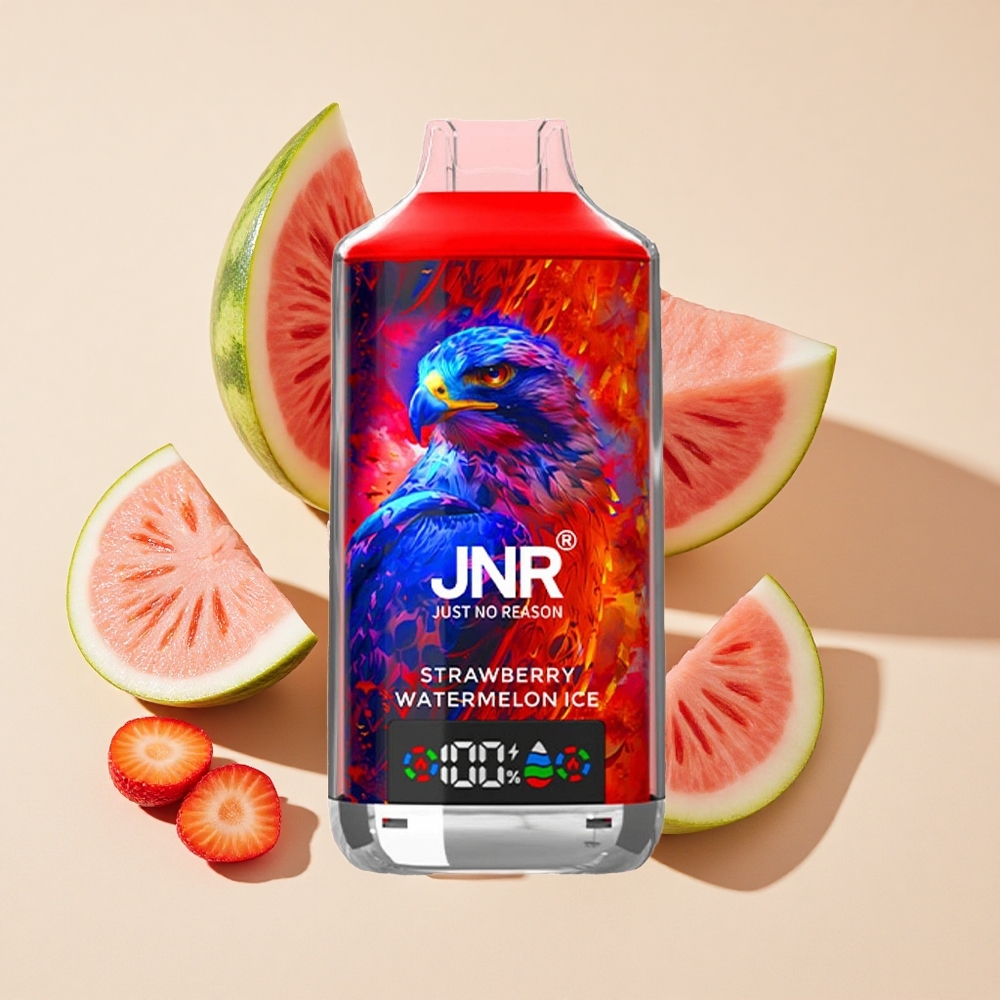 תות אבטיח קרח JNR Falcon X 18000 Puffs סוללה 750mAh