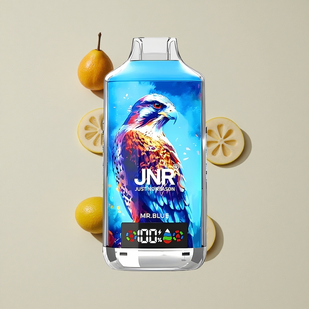 כחול (Mr. Blue) + JNR Falcon X + 18000 מקטרות + סוללה 750mAh