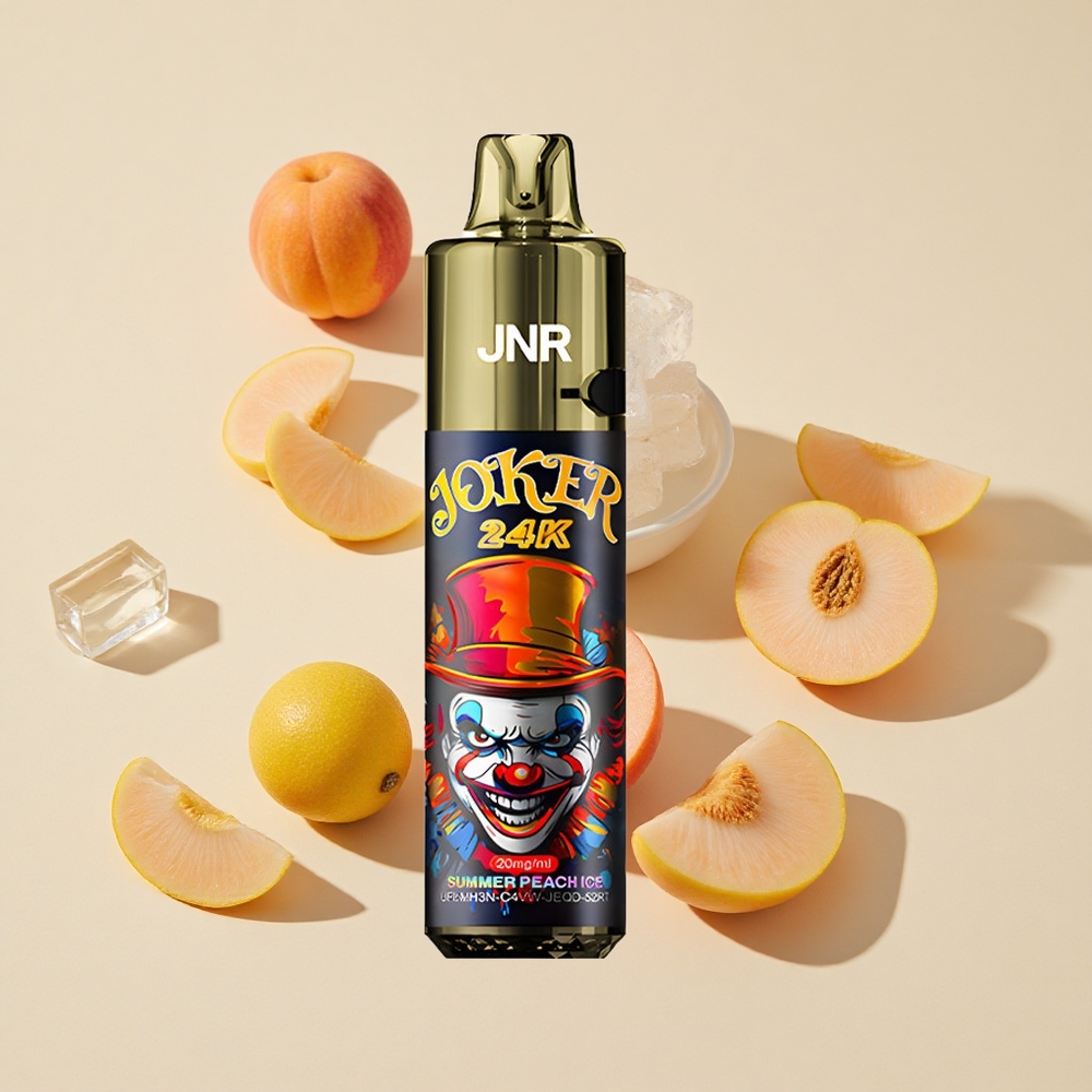 אפרסק קיץ קרח JNR Joker 24K Puffs 24000 שאיפות
