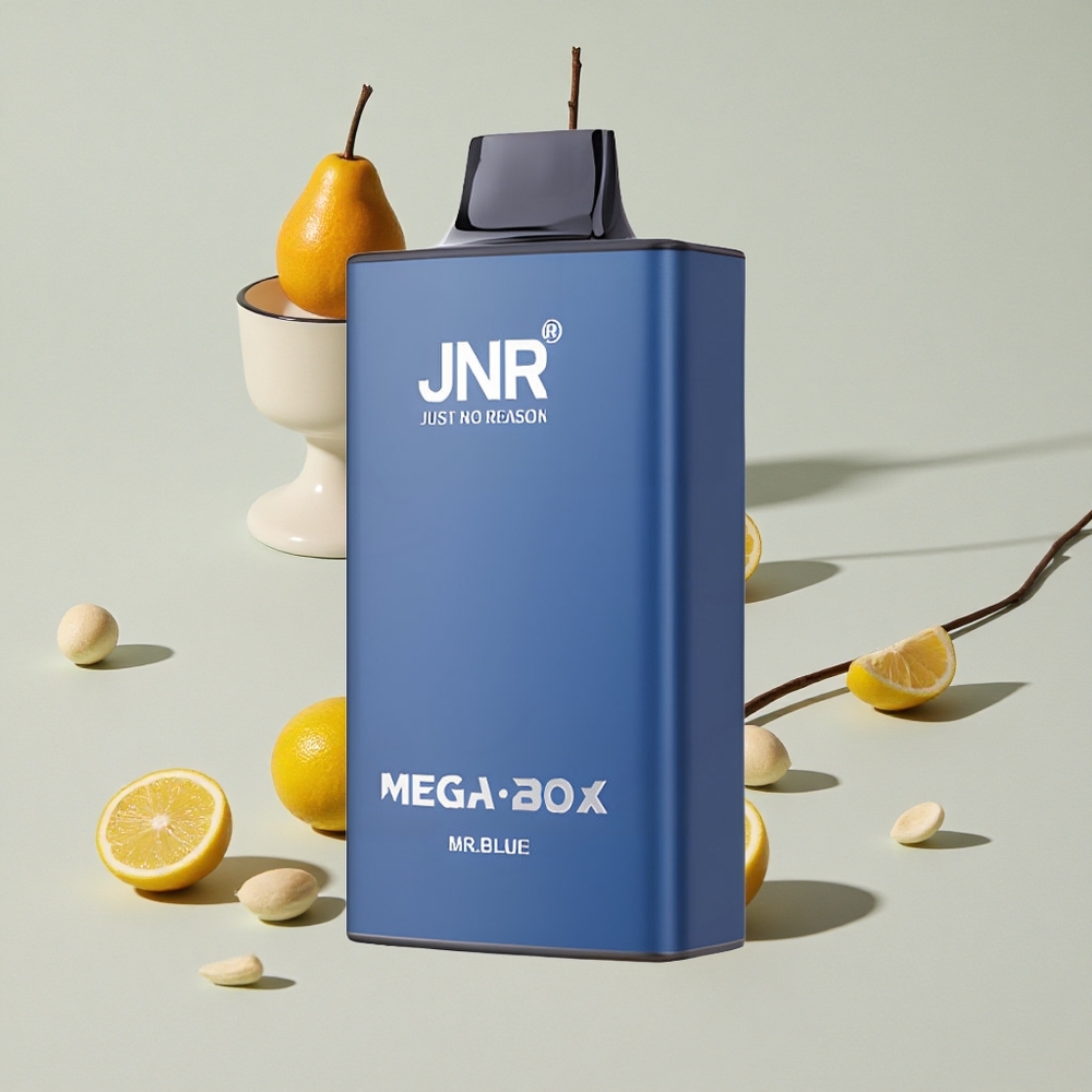 כחול JNR מגה בוקס 25000 שאיפות 30ml E-liquid Capacity