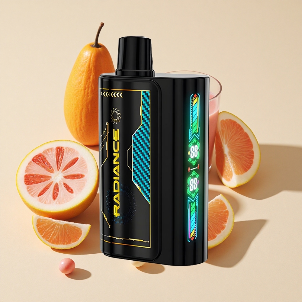 קולה דובדבן תוסס JNR Radiance 31000 מקטרות סוללה נטענת 950 mAh