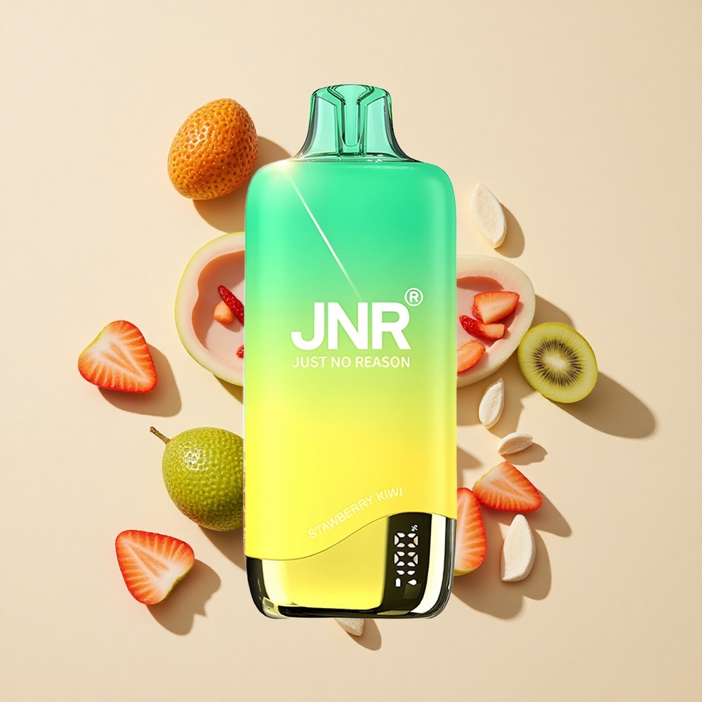 תות קיווי JNR Rainbow 10500 Puffs ואפי חד פעמי 18ml מיכל נוזל