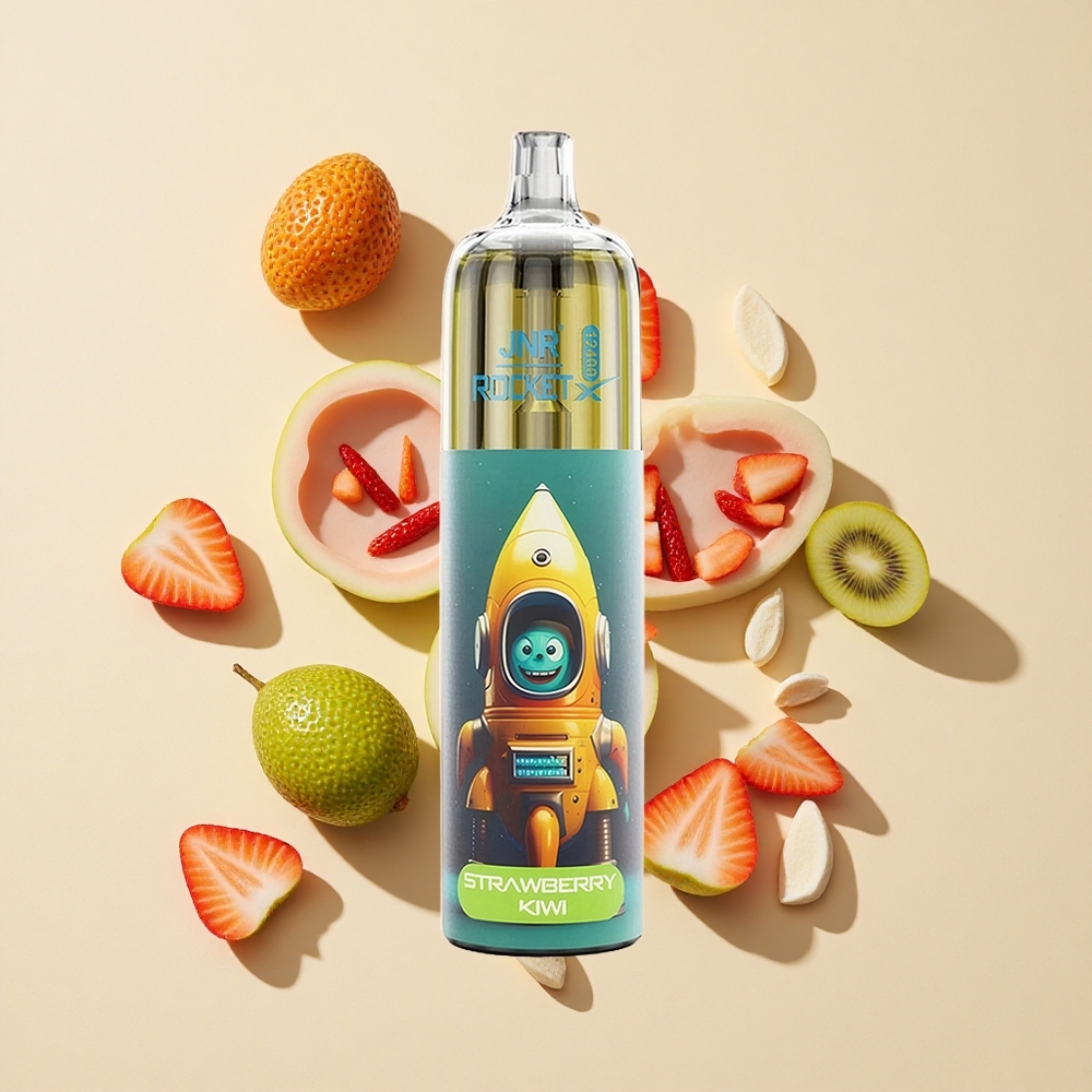 תות-קיווי JNR Rocket-X 12400 Puffs ואפי חד פעמי 25ml