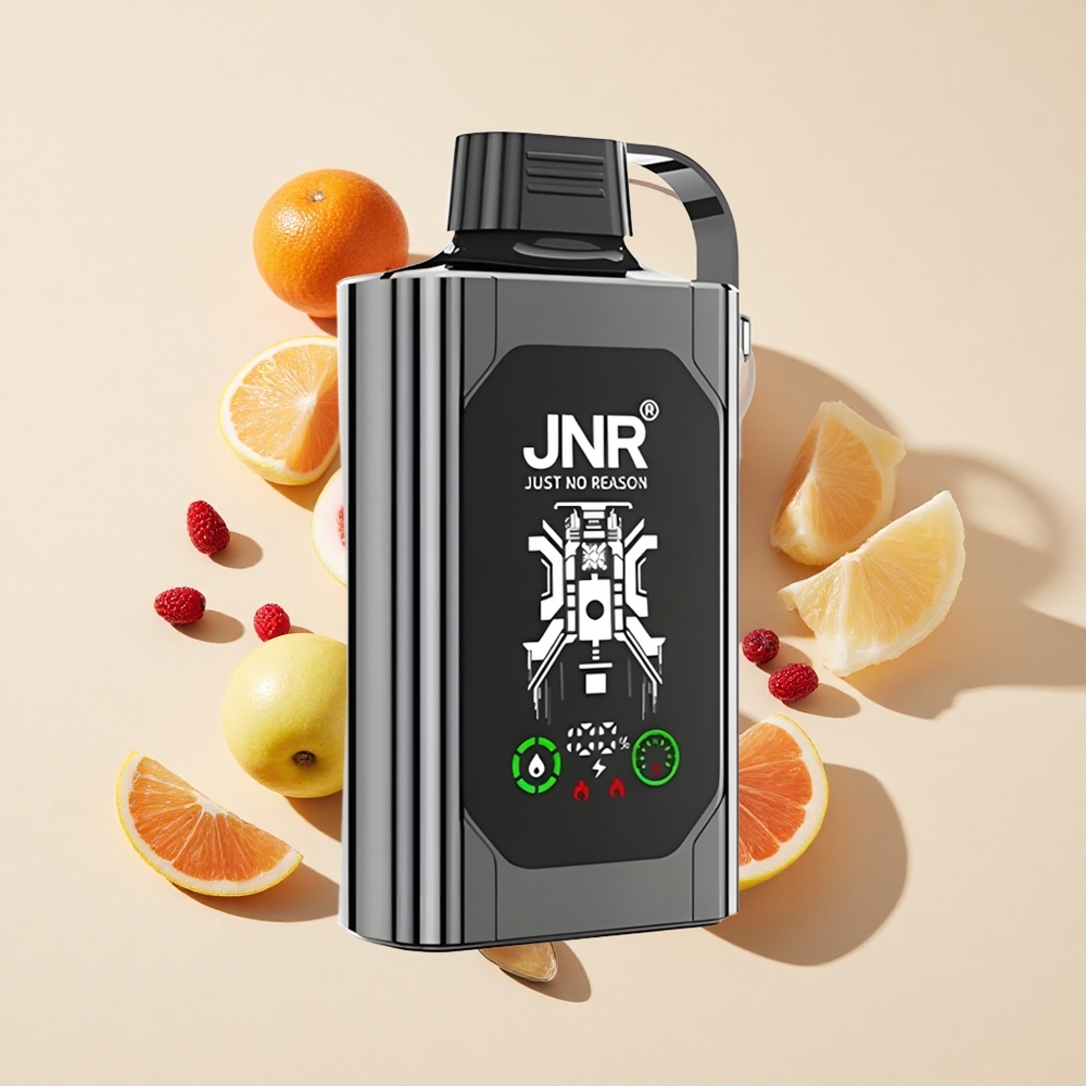 עירוב פירות יער וקרח JNR Shisha Hookah Box 20500 מקטרות סוללה 1000mAh נוזל 25ml