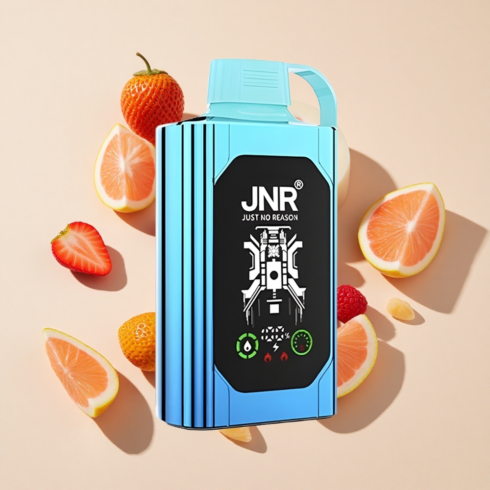 תות פטל JNR Shisha Hookah Box 20500 Puffs מקטרות סוללה 1000mAh נוזל 25ml