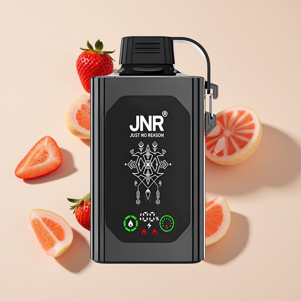 תות קרח JNR Shisha Hookah Box 20500 Puffs ואפי חד פעמי 1000mAh