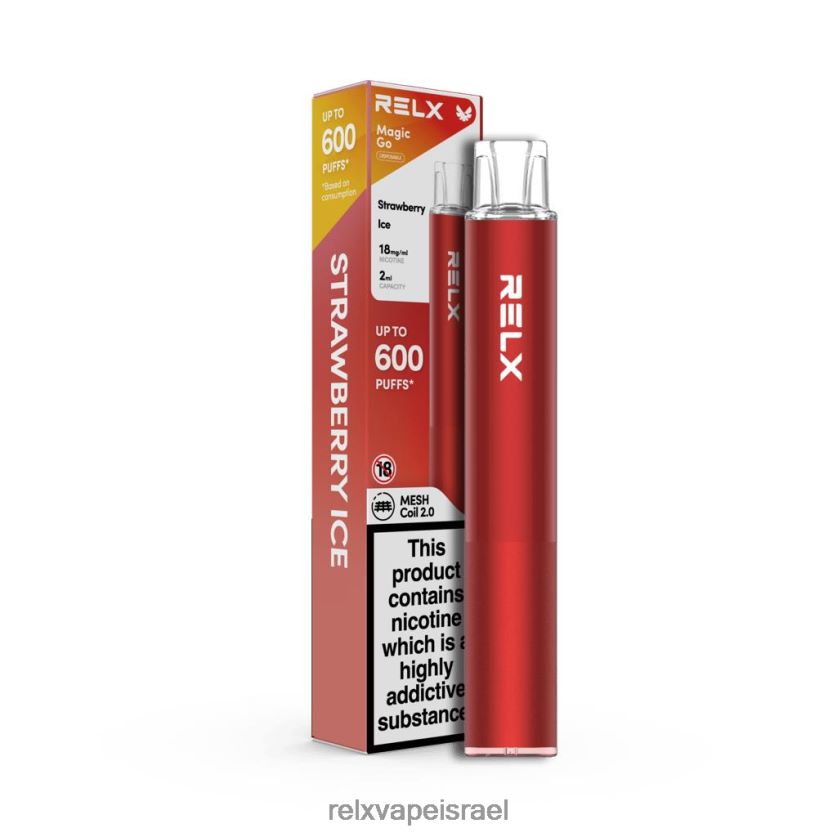 RELX Online Shop | RELX MagicGo ga600 קרח תות 20NZ0T51