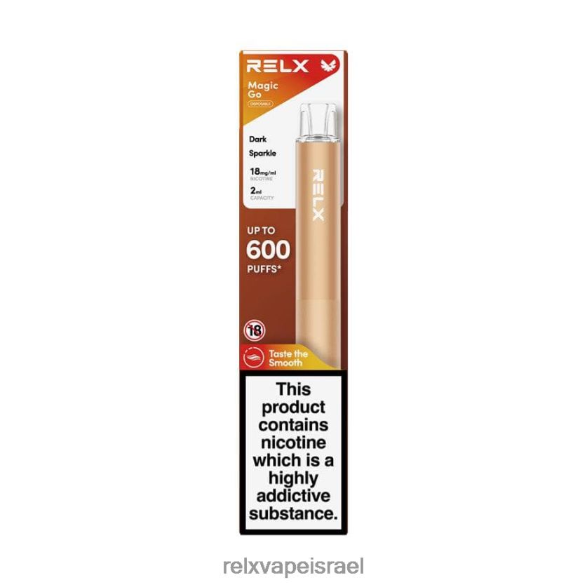 RELX Price | RELX MagicGo ga600 ניצוץ כהה 20NZ0T40