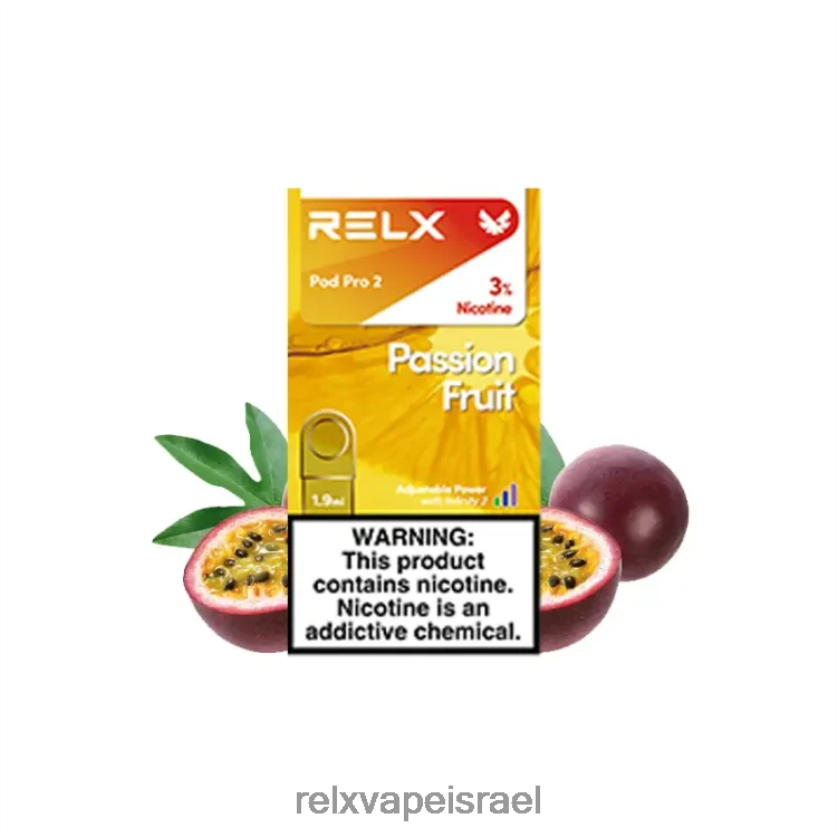 RELX Israel | RELX pod pro 2 - 3 תרמילים פסיפלורה 20NZ0T92