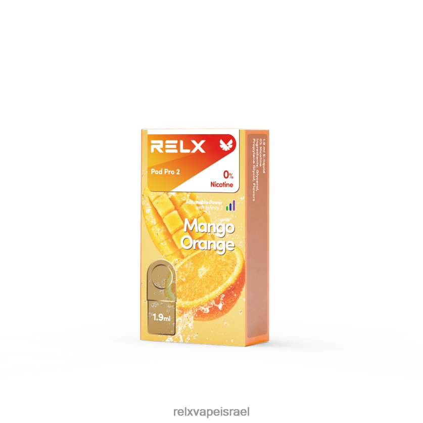 RELX Vape Disposable | RELX פוד פרו 2 תפוז מנגו 20NZ0T26