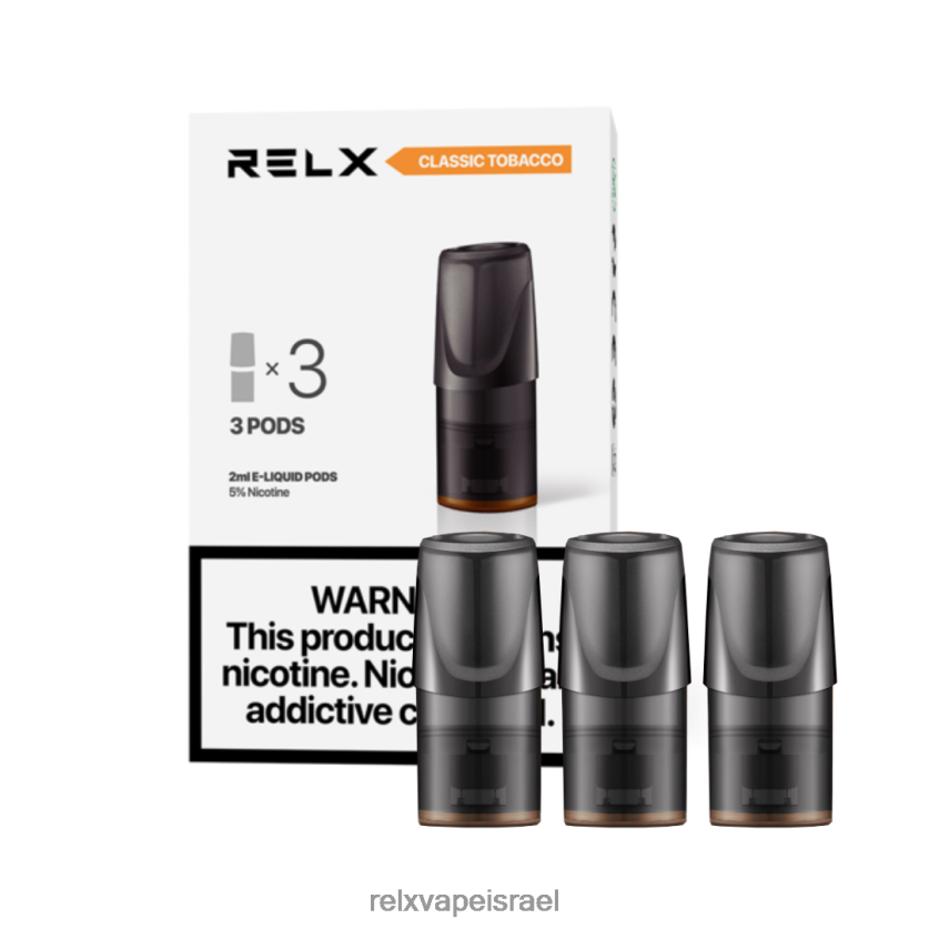RELX Israel | RELX Classic תרמילים טבק קלאסי 20NZ0T122