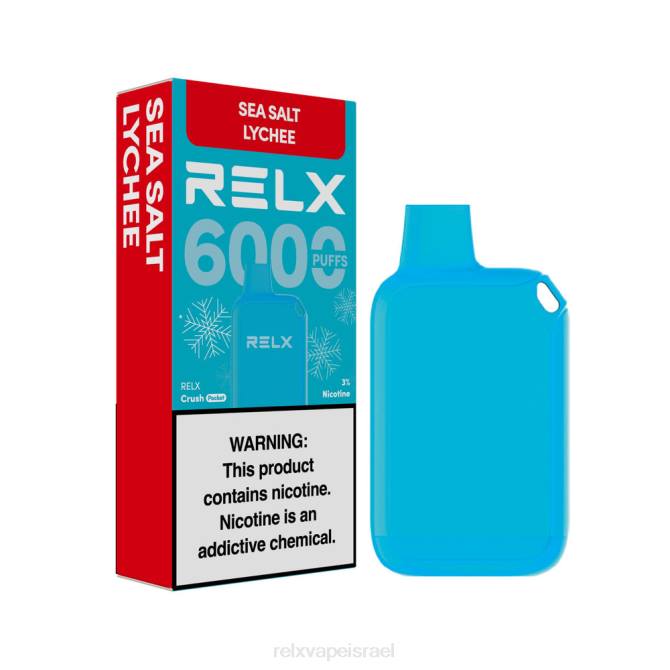 Relx Jerusalem 6ZNJ14 RELX Crush Pocket 6000 קפואים ליצ'י מלח ים