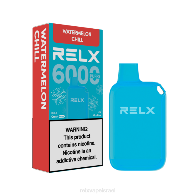 Relx Jerusalem 6ZNJ24 RELX Crush Pocket 6000 קפואים צינת אבטיח