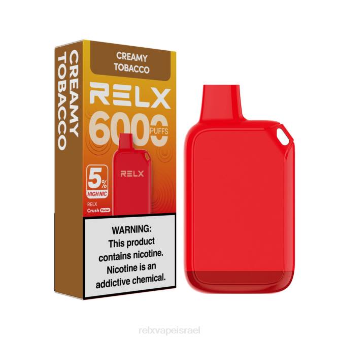 Relx Pods For Sale 6ZNJ28 RELX Crush Pocket 6000 5% גבוה nic טבק שמנת