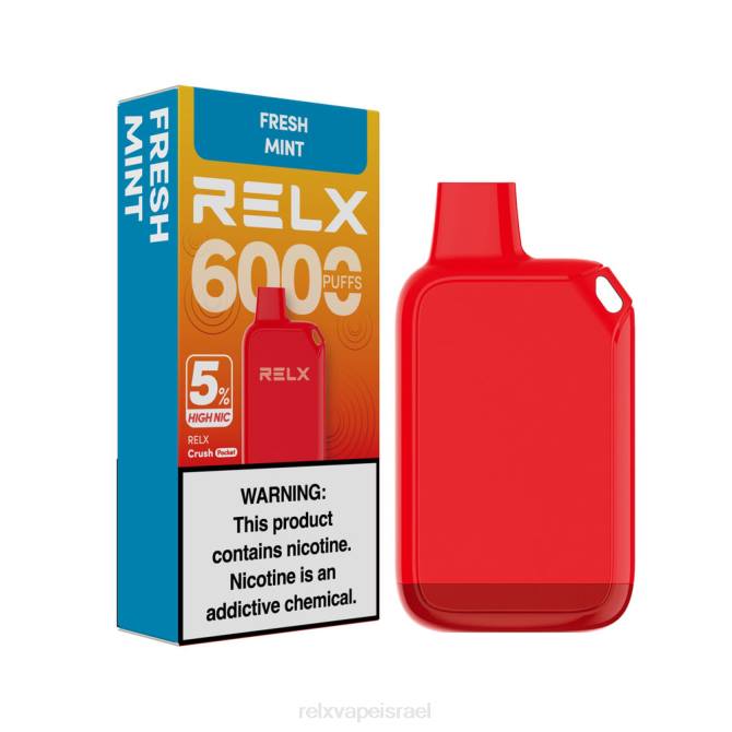 Relx Price 6ZNJ29 RELX Crush Pocket 6000 5% גבוה nic נענע טרייה