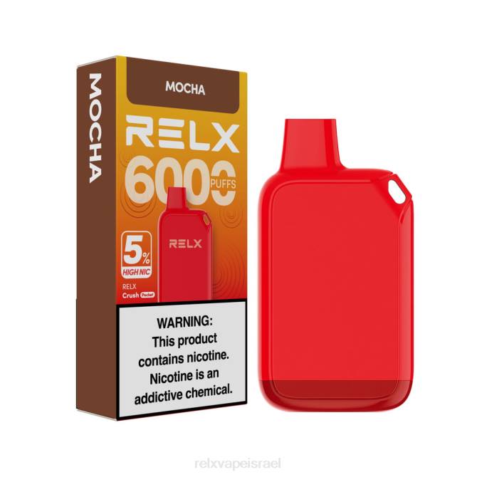 Relx Vape Online 6ZNJ25 RELX Crush Pocket 6000 5% גבוה nic מוקה