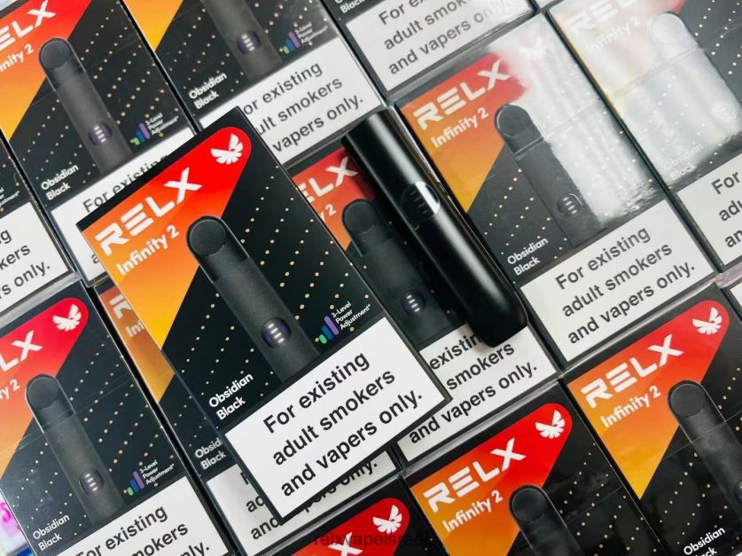 RELX Vape Online | RELX Infinity 2 מכשיר vape שחור אובסידיאן 20NZ0T66